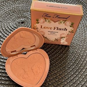 NWT Too Faced Love Flush Watercolor Blush-California Love